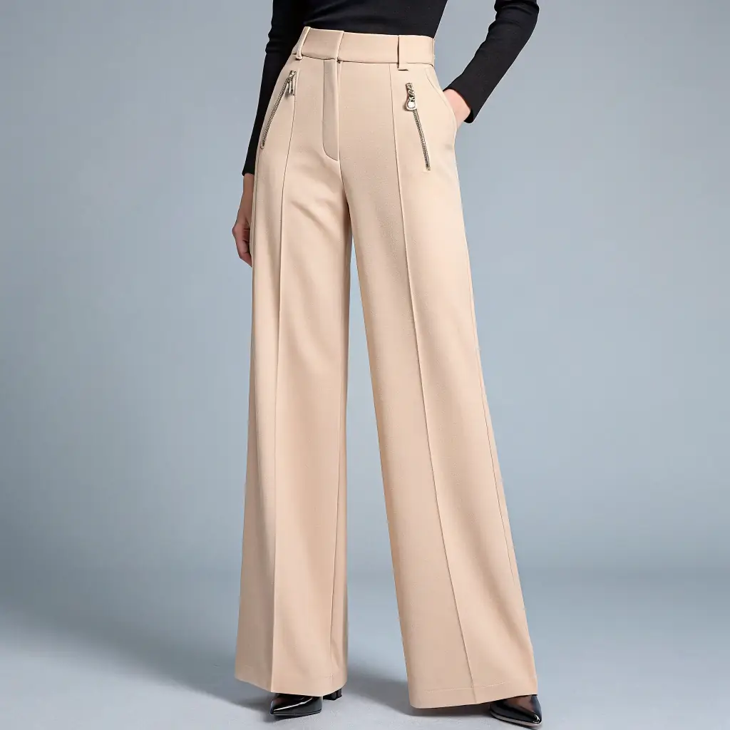 High-Waisted Trousers